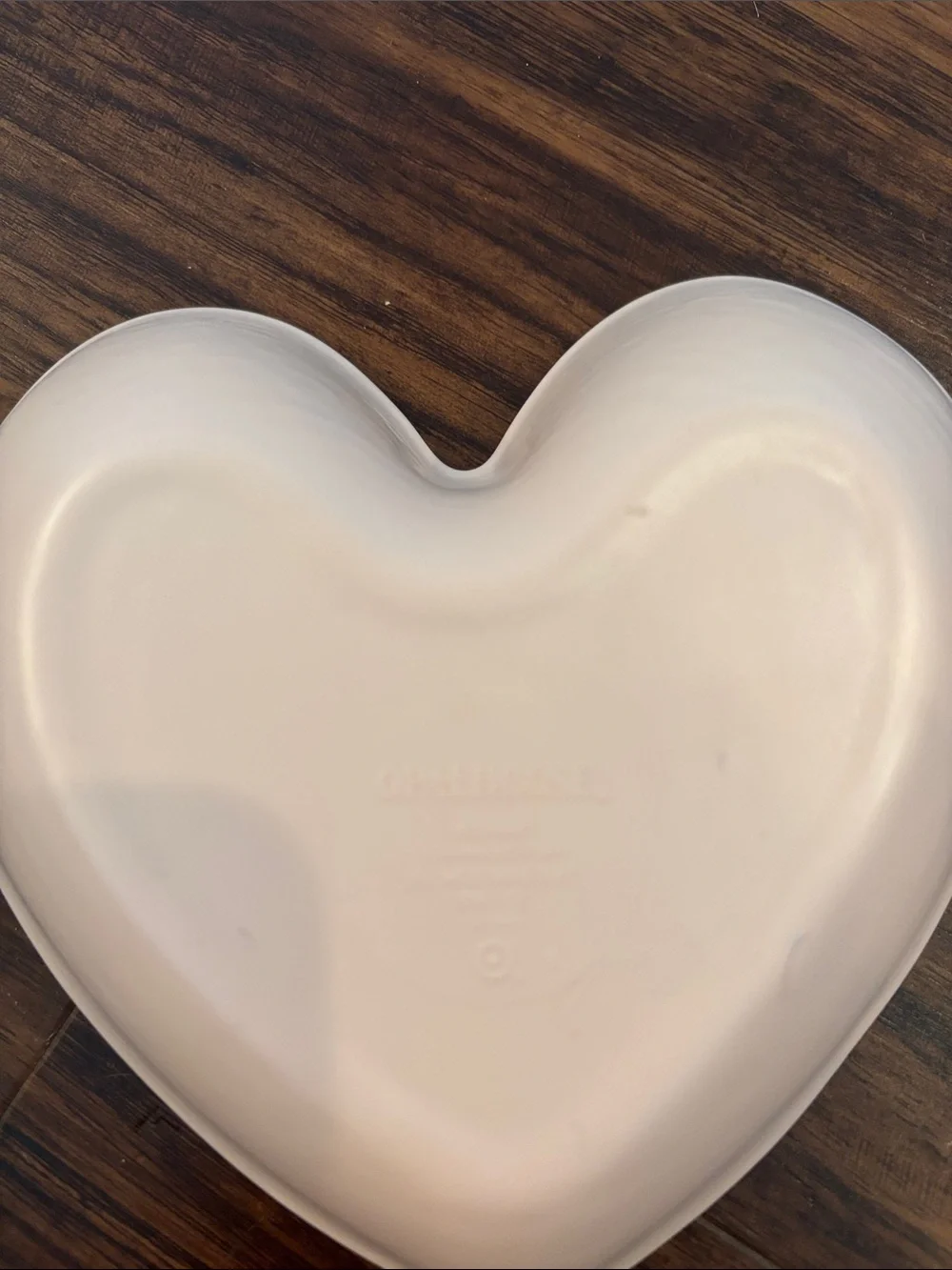 Opalhouse set of 6- heart shaped melamine dinnerware